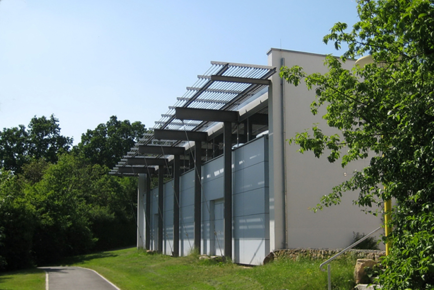 Neubau Sporthalle Bonifatiusschule Fulda Bild